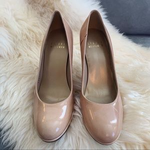 NEW Stuart Weitzman Beatrix Pump in Nude